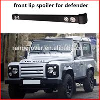 front spoiler with fog lamp for land--rover defender front lip spoiler