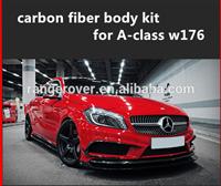 for A-class w176 RZ style carbon fiber body kit A45