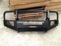 Land Cruiser 90 series Heavy duty steel bumper with LED light bar