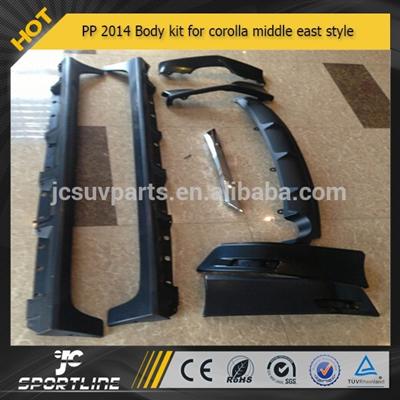 PP 2014 Body kit for corolla middle east style