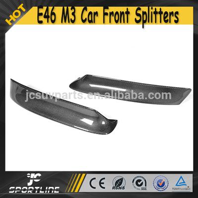 E46 M3 CSL Carbno Fiber Car Splitter Aprons for BMW