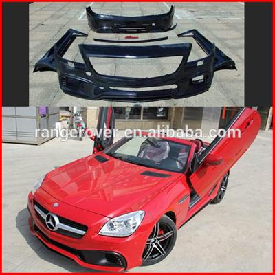 high quality slk-class R172 wald style body kit FRP material