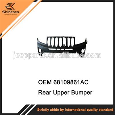 Body Parts Black Upper Rear Parachoque Bumper for Jeep Compass 68109861AC