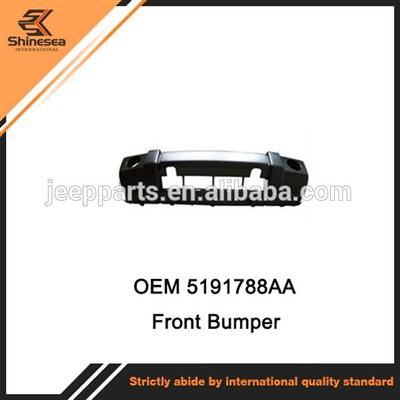 Body Parts Black Front Parachoque Bumper for Jeep Grand Cherokee 5191788AA