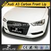 JC Style A3 Carbon Fiber Front Lip Spoiler for Audi A3 not fit S3 Sline