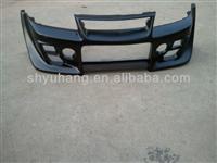 FOR Evolution EVO 6 DAMD Style Carbon Fiber Front Bumper