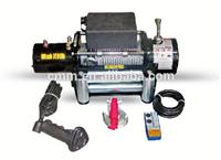 9500Lb 4x4 steel wire rope bumper winch