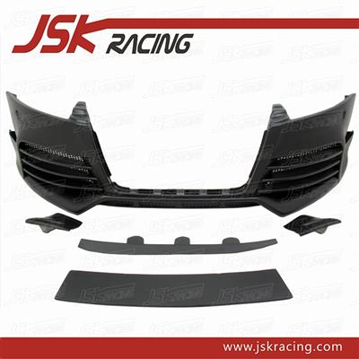 2008-2013 R STYLE GLASS FIBER FRONT BUMPER FOR AUDI TT (JSK030626)