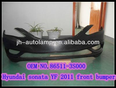 sonata yf accessories 2011 86511-3S000 car bumper sonata korean auto parts front bumper for santa yf