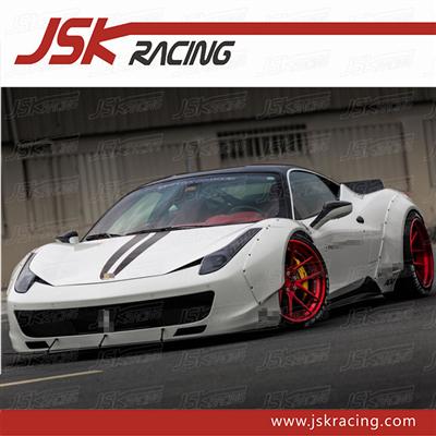 L STYLE CARBON FIBER FRONT LIP FOR FERRARI 458 ITALIA(JSK110247)