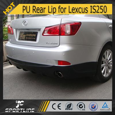 JC Auto Parts PU Rear Bumper Lip for Lexus IS250 IS300 B Design 06-12