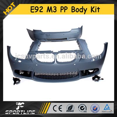 M3 Style PP Aftermarket Parts Car E92 Body Kit for BMW E92