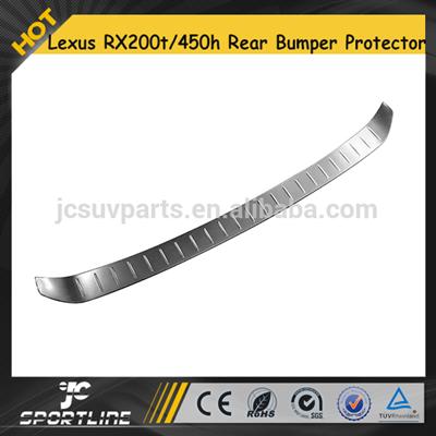 RX450 RX200T Stainless Matt Car Rear Bumper Protector Plate for Lexus RX450 RX200T