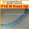 Fiberglass HM Style F10 Front Lip Spoiler for BMW