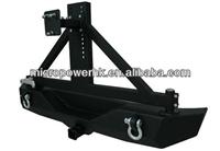 2007 2008 2009 2010 2011 2012 Jeep Wrangler JK Rear Bumper Guards