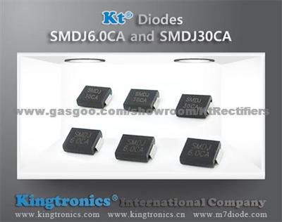 Kt Kingtronics Introduce 3000W Diodes SMDJ6.0CA And SMDJ30CA