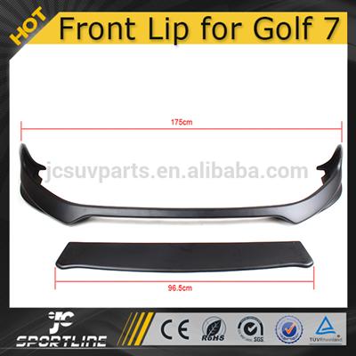 O Style ABS Unpainted Front Extention for VW MK7 Golf VII 2014