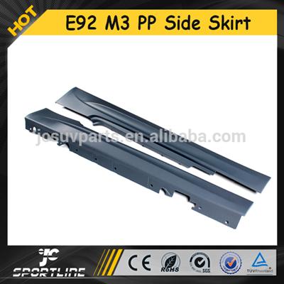 Car Body Kit E92 M3 Style PP Side Skirt For BMW E92