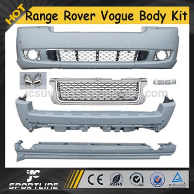 Vogue Poly PP Car Front Bumper Body Kits for Rang e Rover Vogue