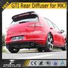 R ZPORT Style Carbon Fibe Golf GTI MK7 Diffuser for VW MK7 GTI