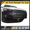 JC Auto Parts A6 to RS6 PP Front Bumper For Audi A6 2016