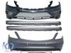 Body Kit W222 S-Class 2013-up S65 AMG Design Bumpers Side Skirts