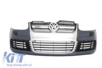 Golf MK V 5 (2003-2007) R32 Brushed Aluminium Look Front Bumper