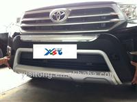 ABS plastic chrome car body parts front bumper guard bar for Toyota Highlander 2012 auto tuning parts body kits
