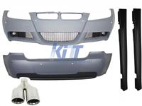 Body Kit 3 Series E90 (2005-2008) M-Technik Design With Exhaust Muffler M-Power