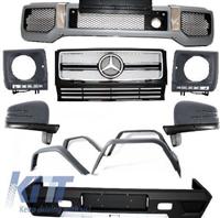 Conversion W463 G65 G63 AMG Look Body Kit Bumper Grille Cover Mirror Wheel Arches