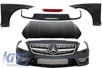 Complete Body Kit W218 CLS (2011-up) AMG Design Bumper Fenders Hood