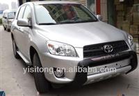 ABS plastic chrome car body tuning parts front bumper guard bar for Toyota RAV4 2012 auto parts body kits