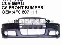 Front bumper replacement used on Audi A6 C6 front bumper