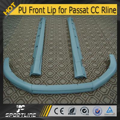 JC Auto Parts PU Front Lip for VW Passat CC Rline