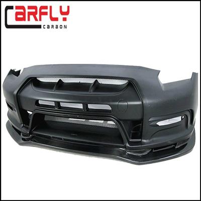 Carbon fiber front bumper for Nissanr35 GTR Varis style