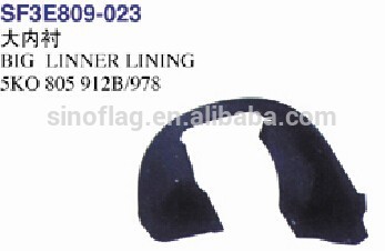 big linner lining USED FOR VW GOLF 6 with OEM5ko805912b/978