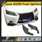 GS350 Carbon Fiber Front Lip Chin Splitters for Lexus GS350 F-Sport