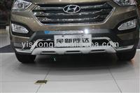 ABS plastic chrome auto tuning parts front bumpers guard bar for hyundai ix45 Santa Fe 2013 car body parts body kits