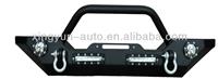 Front Bumper with hooks for Jeep Wrangler 07-12 ,With high bright led light,2set