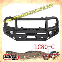 4x4 accessories top quality Frontal bull bar for Land cruiser LC80 bumper
