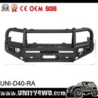 2016 cars auto parts wholersaler Rolled Steel navara front bumper d40