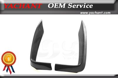 Trade Assurance Carbon Fiber Canards Fit For 2014-2015 4 Series Gran Coupe F32 F33 F36 End.cc Style Front Bumper Canards