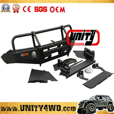 Unity manufacturer Top Quality Manufacturer 4x4 bull bar hilux and front bumper 4x4 with Stone Guard