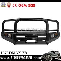 Rolled Steel 4x4 bull bar/front bumper for D-MAX