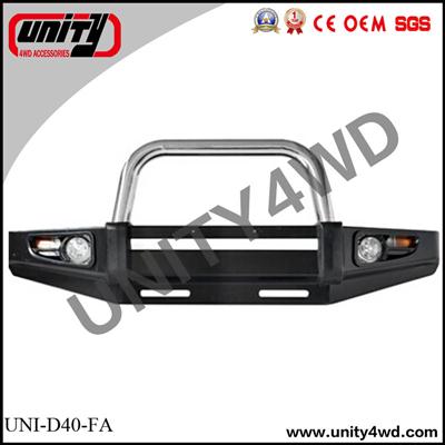 car accessory Rolled Durable front bumper for NAVARA