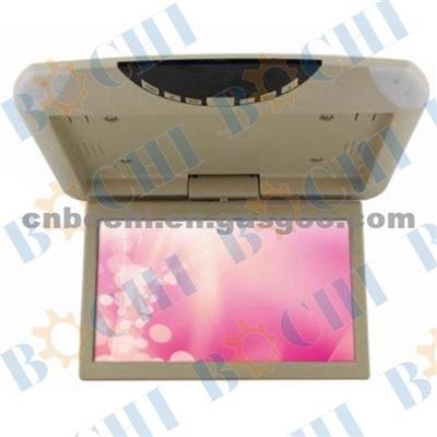 10 Inch Digital LCD Panel Car Roof LCD Monitor With 2 AV-Input