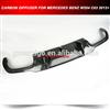 C63 W204 SPORT BUMPER REAR DIFFUSER CARBON FOR MERCEDES BENZ C CLASS