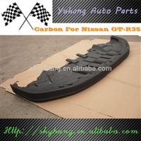 11-13 R35 GTR OEM STYLE CARBON FIBER FRONT BUMPER SPLITTER LIP