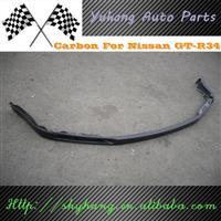 FOR R34 GTR Nismo Style carbon fiber Front Lip ( fitted with R34 GTR Nismo Style Front Bumper)