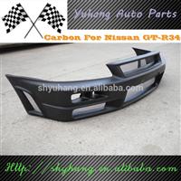 FOR Skyline R34 GTR FRP Nismo Body Kit FRONT BUMPER